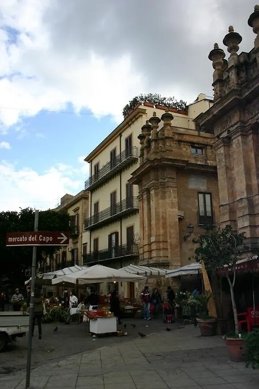 La Terrazza Sul Mercato Storico Palermo Semesterbostad